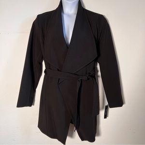 NWT Tahari Size L & XL Fully Lined Trench Coat Overcoat with Pockets & Tie Belt
